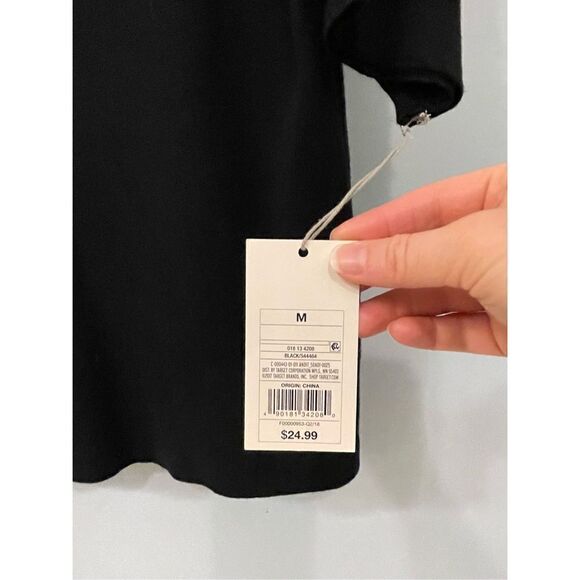 NWT a new day black sweater M - Picture 6 of 9